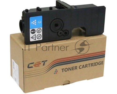 Картридж лазерный CET (PK208) TK-5230C CET8995C Cyan (33 г. 2200 стр.) для KYOCERA ECOSYS P5021cdn/M5521cdn