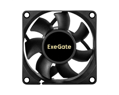 [Вентиляторы] Exegate EX297183RUS Вентилятор 12В DC ExeGate EX07025B3P (70x70x25 мм, 2-Ball (двойной шарикоподшипник), 3pin, 4000RPM, 40.5dBA)
