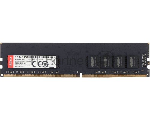 Оперативная память Dahua 32GB DDR4-3200 (1*32Gb) (PC4-25600) UDIMM C300 CL22, 1.2V