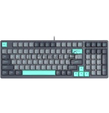 Клавиатура A4Tech Fstyler FS300 механическая черный/серый USB for gamer LED (FS300 PANDA ROCK)