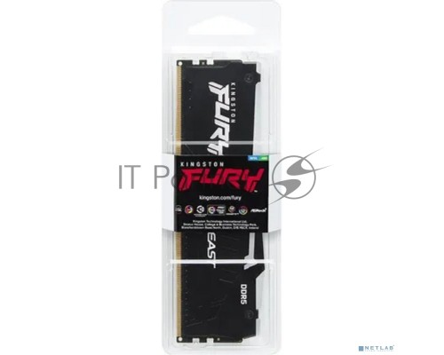 Оперативная память Kingston 16Gb DDR5 5600 (1*16Gb) DIMM RGB Fury Beast Black Expo Ret