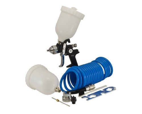 [Пневматическое оборудование] FUBAG Набор пневмоинструмента Basic G600 4 предмета (к/р с верхним бачком) [120110]