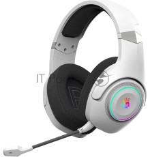 Наушники с микрофоном A4Tech Bloody GR270 белый 1.5м мониторные BT/Radio оголовье (GR270)