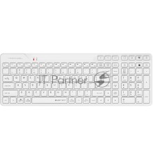 Клавиатура A4Tech Fstyler FBK27C AS белый USB беспроводная BT/Radio slim Multimedia (FBK27C AS)