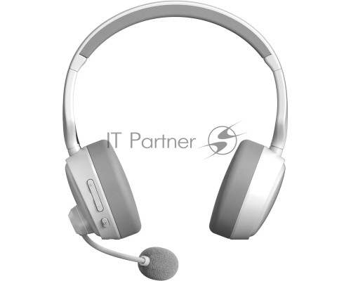 Наушники с микрофоном A4Tech BH230 белый/серый мониторные BT оголовье (BH230 WHITE)