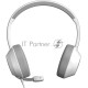 Наушники с микрофоном A4Tech Fstyler FH150U белый/серый 2м накладные USB оголовье (FH150U WHITE)