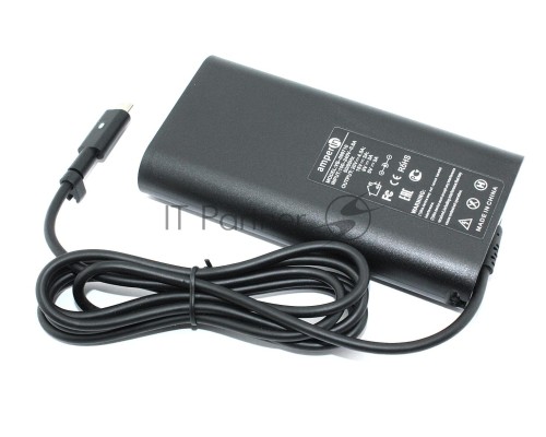 Блок питания (сетевой адаптер) Amperin 5V 3A - 20V 4.5A 90W Type-C, тонкий корпус