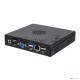 Платформа Hiper T1 ПК/  Nettop HIPER Basis T1, Intel Celeron N4000, 1*DDR4 SO DIMM, Intel HD 600 (1*HDMI, 1*DP, 1*VGA),4*USB3.0, 2*USB2.0, 1*Type-C, 1*RJ45, 1*SPK, 1*MIC,WiFi, VESA