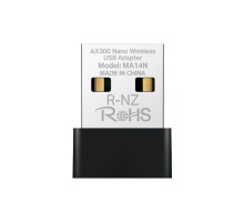 Mercusys MA14N Сверхкомпактный USB-адаптер Wi-Fi AX300