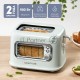 Тостер Galaxy Line GL 2914, мятный, пластик, 900 Вт