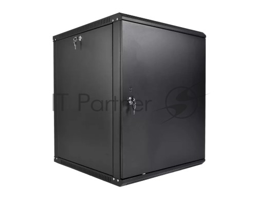Шкаф телекоммуникационный настенный разборный ЦМО ЭКОНОМ 18U (600  650) дверь металл, цвет черный