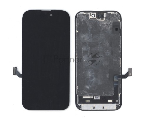 Дисплей (модуль) для Apple iPhone 15 в сборе с тачскрином, черный (OR)