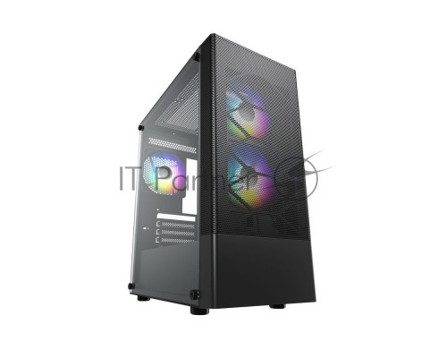 Компьютерный корпус ACD Coffre 106 USB3.0*1+USB2.0*2+HD audio ,2*12cm F1 ARGB fans at front(Slave fans) ,1*12cm F1 ARGB fan at rear (Master fan), TG