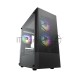Компьютерный корпус ACD Coffre 106 USB3.0*1+USB2.0*2+HD audio ,2*12cm F1 ARGB fans at front(Slave fans) ,1*12cm F1 ARGB fan at rear (Master fan), TG