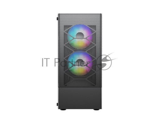 Компьютерный корпус ACD Coffre 106 USB3.0*1+USB2.0*2+HD audio ,2*12cm F1 ARGB fans at front(Slave fans) ,1*12cm F1 ARGB fan at rear (Master fan), TG