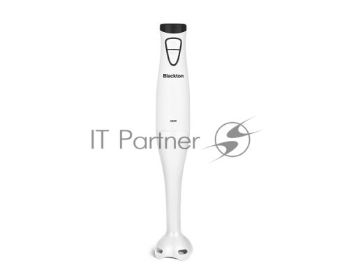 Блендер погружной Blackton Bt HB400P White-Black. Мощность:400Вт, Турборежим