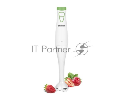 Блендер погружной Blackton Bt HB400P White-Green. Мощность:400Вт, Турборежим