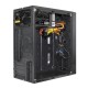 Компьютерный корпус Minitower ExeGate mEVO-9302-NPX400 (mATX, БП 400NPX с вент. 12см, 2*USB+1*USB3.0, HD аудио, черный, с RGB подсветкой)