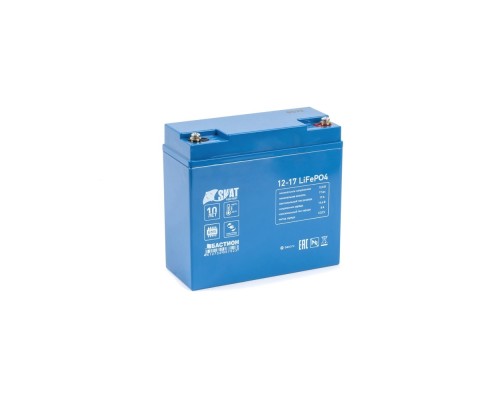 [Скат ] АКБ LiFePo4 БАСТИОН Skat i-Battery 12-17 12В / 17Ач, гарантия 5 лет (647)