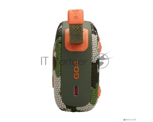 Портативная акустическая система JBL GO 4 камуфляж(JBLGO4SQUAD)