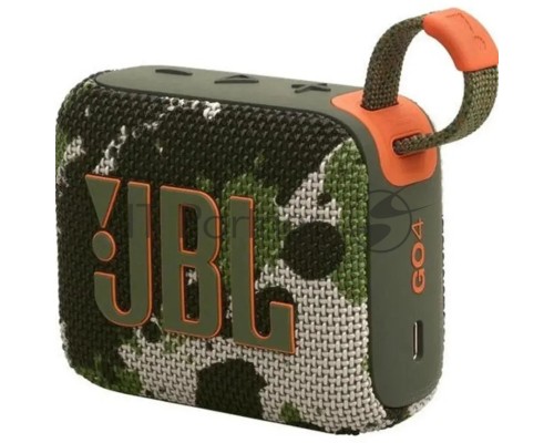 Портативная акустическая система JBL GO 4 камуфляж(JBLGO4SQUAD)