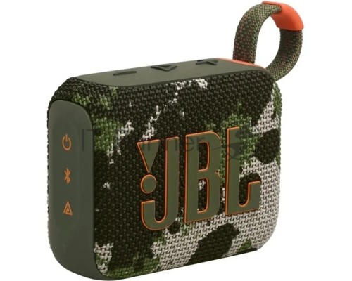 Портативная акустическая система JBL GO 4 камуфляж(JBLGO4SQUAD)