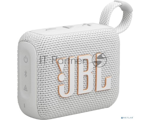 Портативная акустическая система JBL GO 4 белый(JBLGO4WHT)