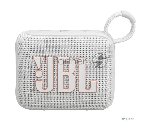 Портативная акустическая система JBL GO 4 белый(JBLGO4WHT)