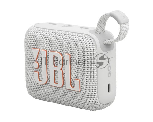 Портативная акустическая система JBL GO 4 белый(JBLGO4WHT)