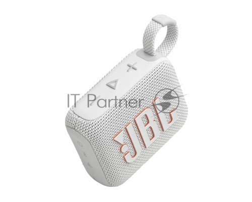 Портативная акустическая система JBL GO 4 белый(JBLGO4WHT)