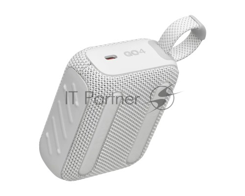 Портативная акустическая система JBL GO 4 белый(JBLGO4WHT)