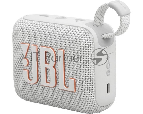 Портативная акустическая система JBL GO 4 белый(JBLGO4WHT)