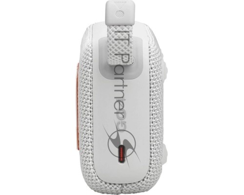Портативная акустическая система JBL GO 4 белый(JBLGO4WHT)