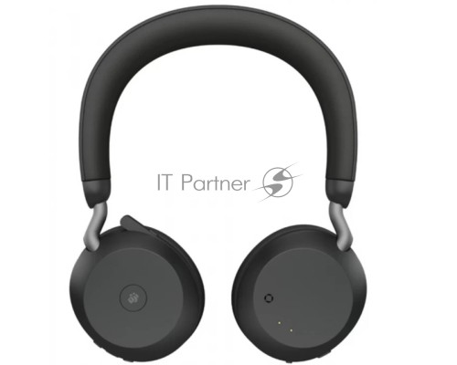 Гарнитура беспроводная Jabra Evolve 2 75, Link380a MS Stereo Stand Black