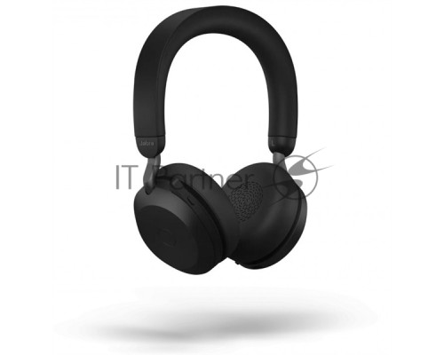 Гарнитура беспроводная Jabra Evolve 2 75, Link380a MS Stereo Stand Black