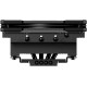 Кулер для процессора ID-COOLING IS-65-XT BLACK LGA1700/1200/115X/AM5/AM4 низкопрофильный высота 65mm (18шт/кор, TDP 125W, PWM, 4 тепл.трубок + медная база, FAN 120mm, черный) BOX