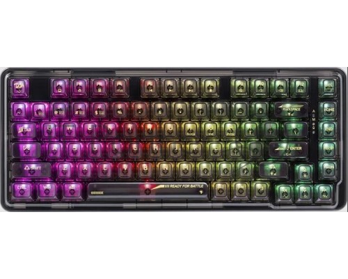Клавиатура REDRAGON WIRELESS ELF PRO RU RGB 71742 BLACK