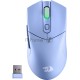 Мышь беспроводная REDRAGON St4r Pro голубой, 26000 dpi, радиоканал, Bluetooth, USB, кнопки - 6