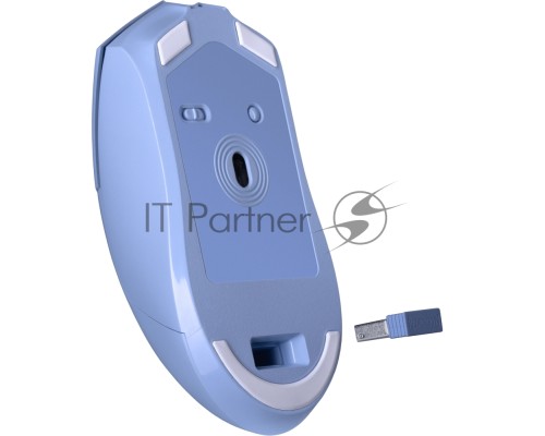 Мышь беспроводная REDRAGON St4r Pro голубой, 26000 dpi, радиоканал, Bluetooth, USB, кнопки - 6