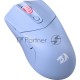 Мышь беспроводная REDRAGON St4r Pro голубой, 26000 dpi, радиоканал, Bluetooth, USB, кнопки - 6