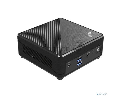 Неттоп MSI Cubi N ADL Intel Processor N200, 4Gb DDR4 SO-DIMM, 128GB SSD M.2, Intel UHD Graphics, noDVD, WiFi, BT, 65W, no keyboard&mouse, WinPro11, 1y war-ty