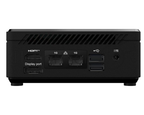 Неттоп MSI Cubi N ADL Intel Processor N200, 4Gb DDR4 SO-DIMM, 128GB SSD M.2, Intel UHD Graphics, noDVD, WiFi, BT, 65W, no keyboard&mouse, WinPro11, 1y war-ty