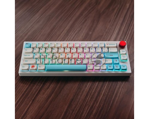 Клавиатура Epomaker TH66 Pro Keyboard Budgerigar White Sushi 
