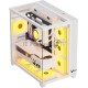 Компьютерный корпус Formula Crystal Z9 белый без БП ATX 7x120mm 2xUSB3.0 audio bott PSU