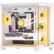 Компьютерный корпус Formula Crystal Z9 белый без БП ATX 7x120mm 2xUSB3.0 audio bott PSU
