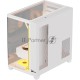 Компьютерный корпус Formula Crystal Z9 белый без БП ATX 7x120mm 2xUSB3.0 audio bott PSU
