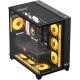 Корпус Formula Crystal Z9 черный без БП ATX 7x120mm 2xUSB3.0 audio bott PSU