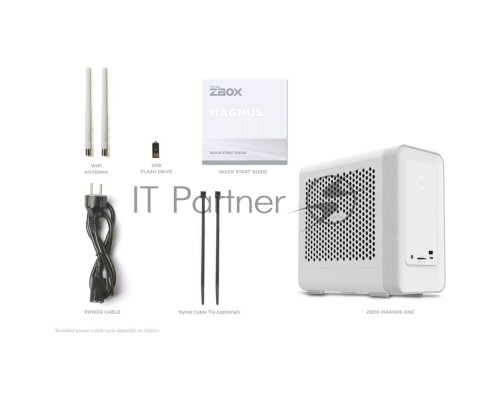 Платформа системного блока с ЦПУ Zotac ZOTAC ZBOX,SFF, WHITE, i7-13700, RTX4070,2 DDR5 SODIMM SLOT, M.2 SSD SLOT, 2.5