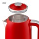 Чайник электрический Galaxy Line GL 0349 1.7л. 2200Вт красный корпус: нерж.сталь (ГЛ0349Л)