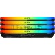 Оперативная память Kingston DDR4 4x8GB 3200MHz KF432C16BB2AK4/32 Fury Beast RGB RTL Gaming PC4-25600 CL16 DIMM 288-pin 1.35В dual rank с радиатором Ret